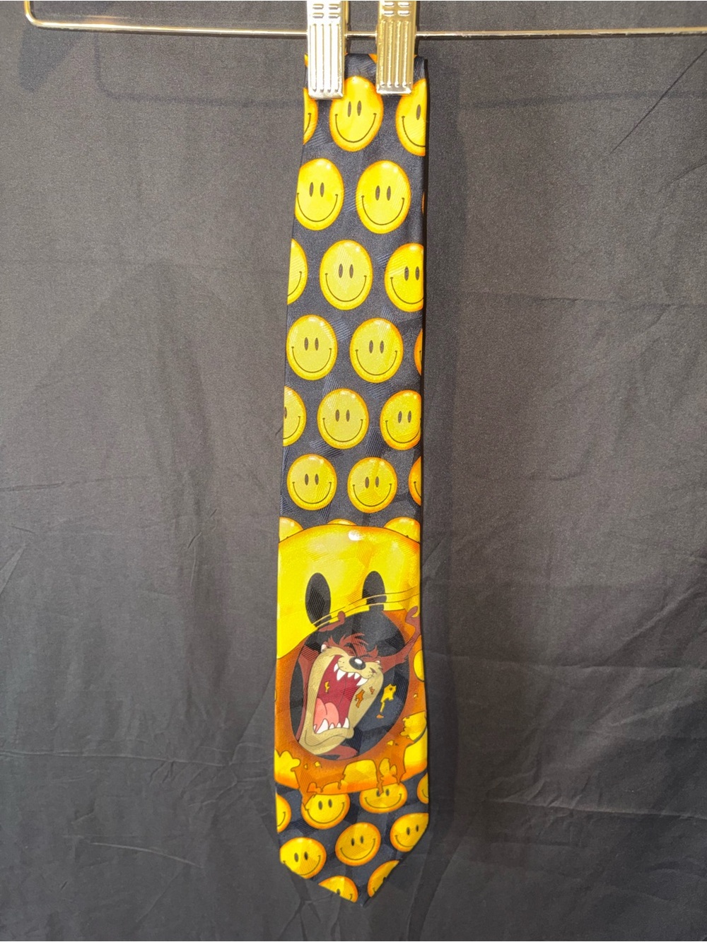 Vintage Looney Tunes Mania Taz Tie